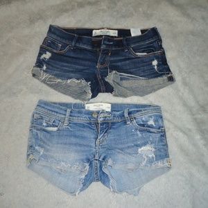 Abercrombie and Gilly Hicks bundle shorts size 00